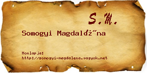 Somogyi Magdaléna névjegykártya